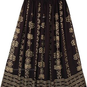 Black/Gold Skirt